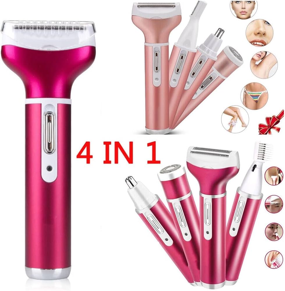 Depiladora Facial y Corporal 4 en 1 - Precisión y Cuidado Total