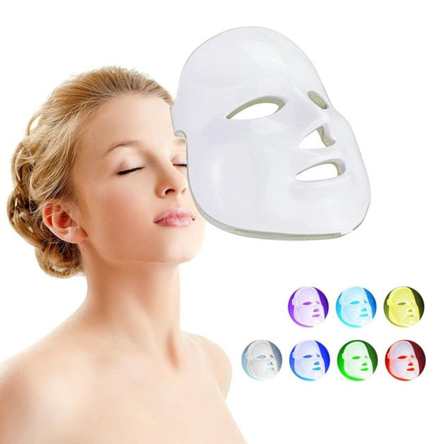 MASCARAS LED 7 COLORES EFECTO DE REJUVENECIMIENTO