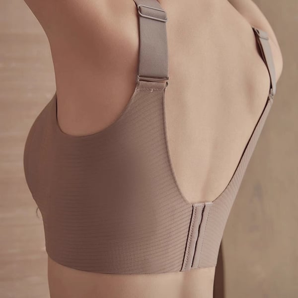 Sujetador push up ajustable sin aros y acanalado para mujer