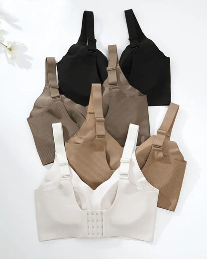 Sujetador inalámbrico ajustable de cuatro filas