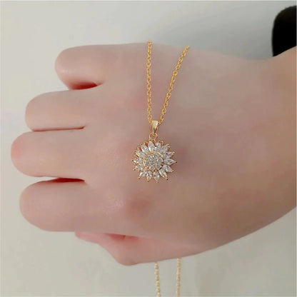 Collar Girasol Giratorio Anti-Ansiedad