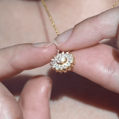 Collar Girasol Giratorio Anti-Ansiedad