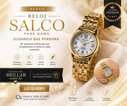 RELOJ SALCO PARA DAMA